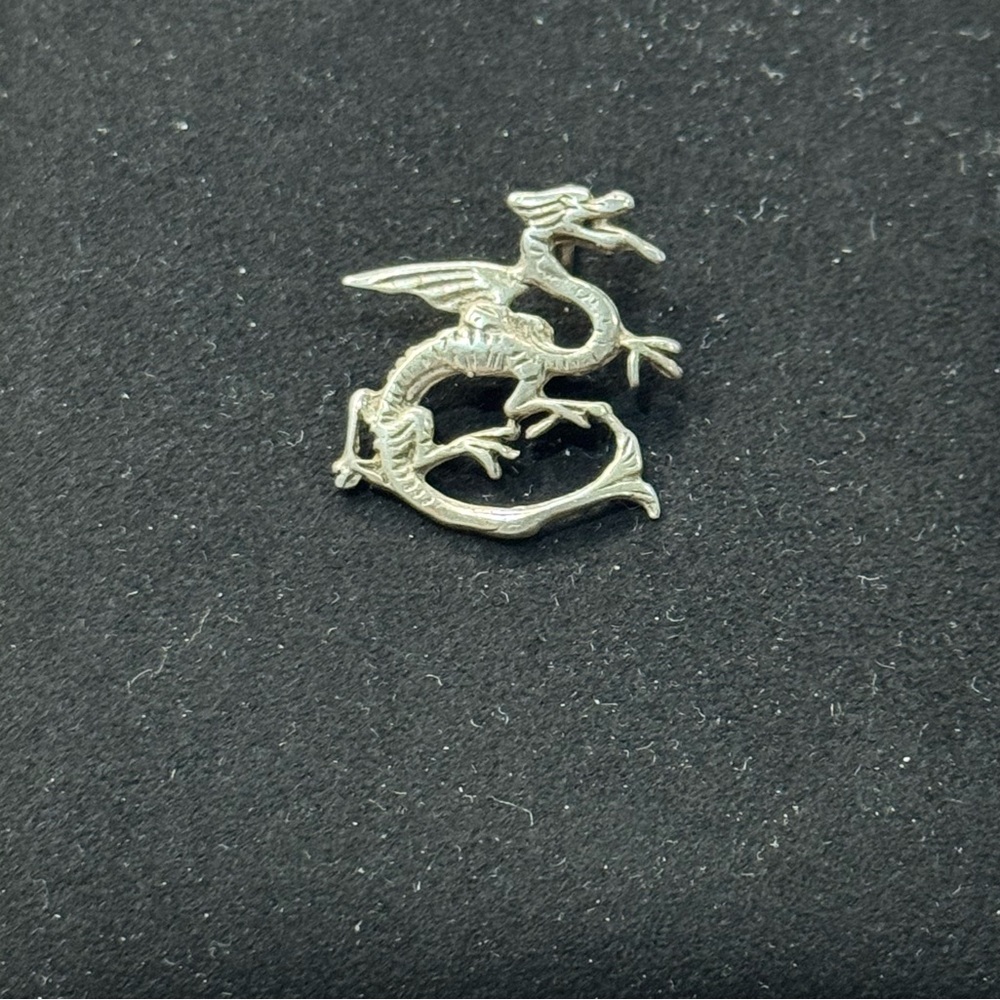 Silver Dragon Pendant